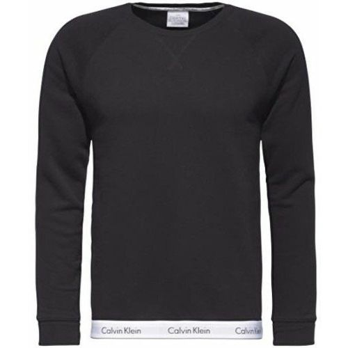 Sweatshirt Pyjama Coton Manches Longues - Col Rond en tissu - Calvin Klein Underwear - Modalova