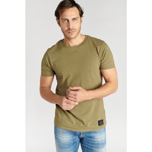 T-shirt Brown kaki vert en coton - Le Temps des Cerises - Modalova