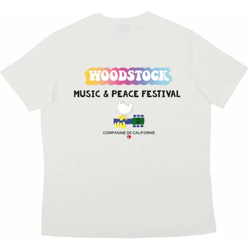 Tee-shirt manches courtes Woodstock - Compagnie de Californie - Modalova
