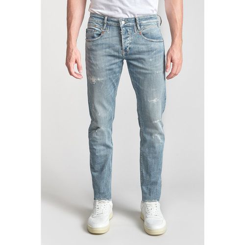 Jeans ajusté stretch 700/11, longueur 34 en coton Tony - Le Temps des Cerises - Modalova
