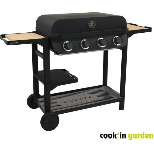 Pack Barbecue gaz sur chariot FLAVO avec Housse Coffret 3 pièces aimantés - Cook'In Garden - Modalova