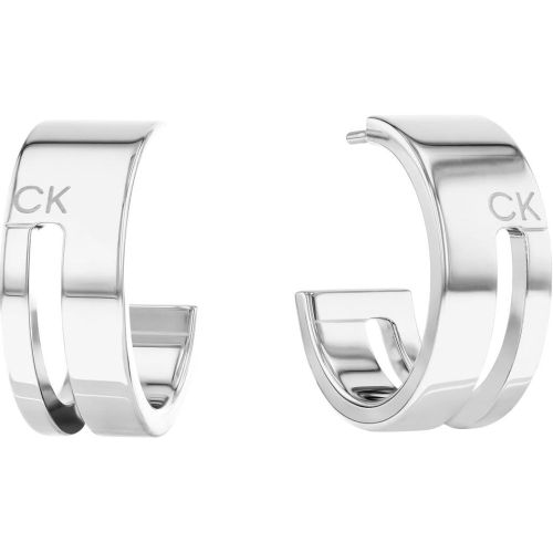Boucles oreilles Geometric Essentials Sculptural - 35000677 Acier - Calvin Klein Bijoux - Modalova