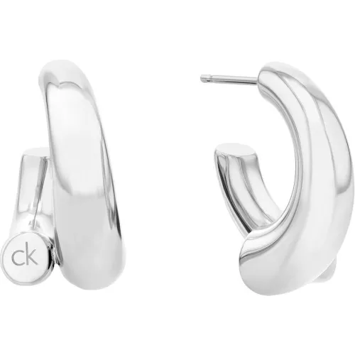 Boucles oreilles Ck Spiral - 35000764 Acier - Calvin Klein Bijoux - Modalova
