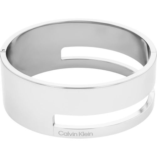 Bracelet Geometric Essentials Sculptural - 35000674 Acier - Calvin Klein Bijoux - Modalova