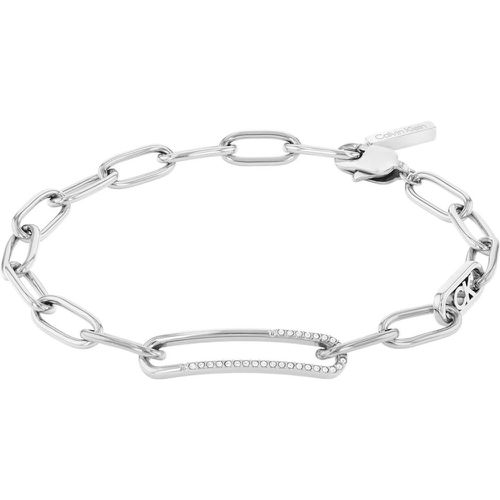 Bracelet Calvin Klein Asymmetrical Elegance - 35000542 Acier - Calvin Klein Bijoux - Modalova