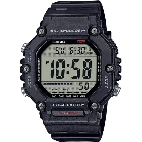 Montre Timeless Collection Men - AE-1600H-1AVEF Bracelet Résine - Casio - Modalova