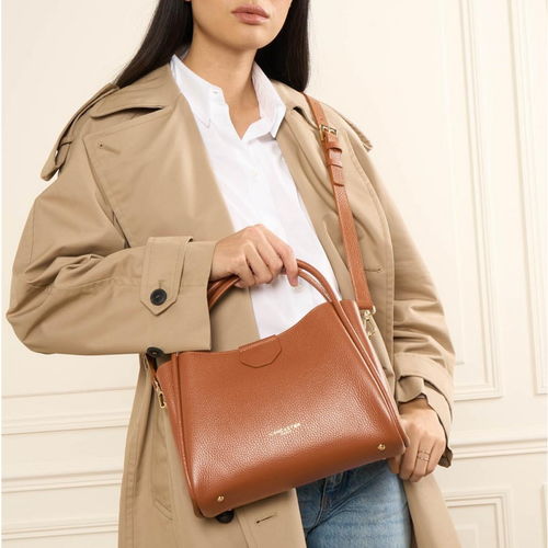 Sac à main Aimantée M Ida Double en cuir - Lancaster Maroquinerie - Modalova