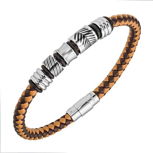 Bracelet - 682387 Acier, Cuir Couleur - All Blacks Bijoux - Modalova
