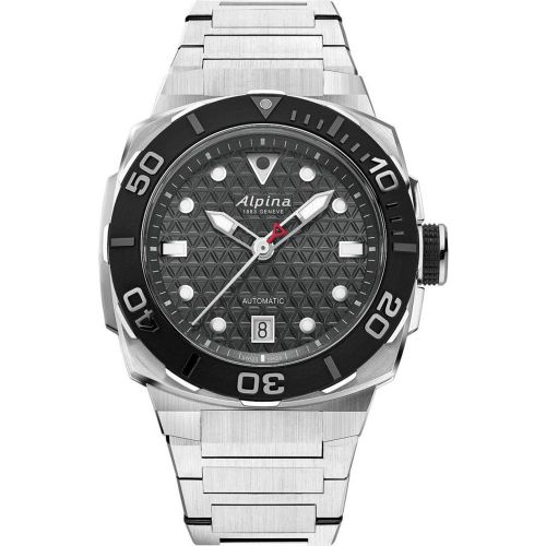 Montre ALPINA Seastrong - AL-525G3VE6B Bracelet Acier - Alpina Montres - Modalova