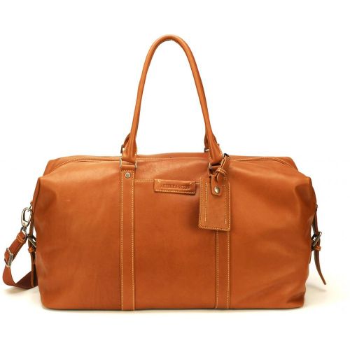 Sac de voyage cuir cognac - Arthur & Aston - Modalova