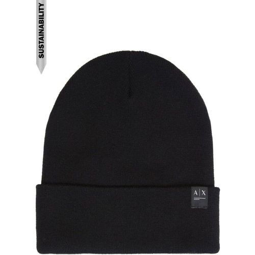 Bonnet homme noir - Armani Exchange - Modalova