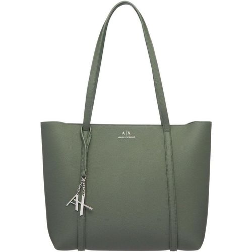 Sac shopper effet grainé - Armani Exchange - Modalova