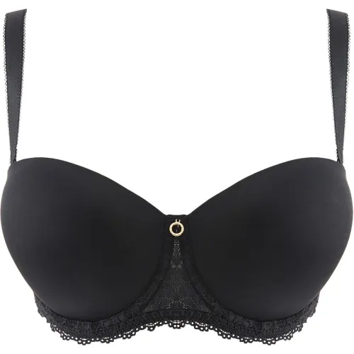 Soutien-gorge bandeau coques confort armatures noir - Aubade - Modalova