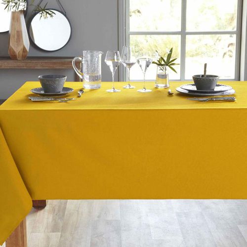 Nappe de table jaune ocre - Becquet - Modalova