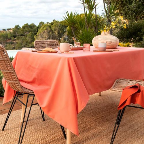 Nappe PEACHSKIN 140x140 corail - Becquet - Modalova