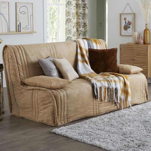 Lot de 2 housses de coussin KEVA SUEDINE 35x60 - Becquet - Modalova