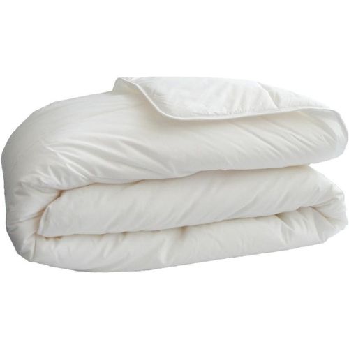 Couette RESIDENCE 100% polyester silliconé creux - 400gr/m² - Blanc des Vosges - Modalova