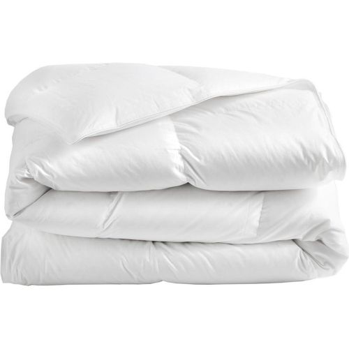 Couette MANOIR 100% polyester silliconé creux - 300g/m² - Blanc des Vosges - Modalova