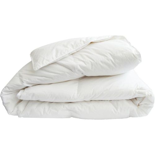 Couette CHÂTEAU 70% duvet canard neuf + 30% plumettes canard neuves - 300gr/m² - Blanc des Vosges - Modalova