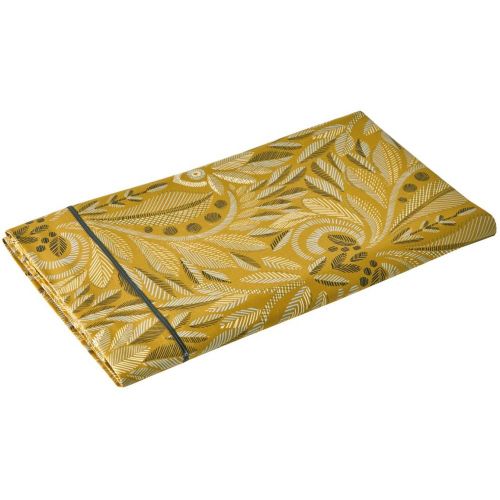 Drap plat en satin de coton VIRTUOSO Soleil - Blanc des Vosges - Modalova