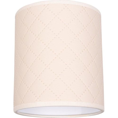 Abat-jour cylindrique Tissu Crème E27 - Britop Lighting - Modalova