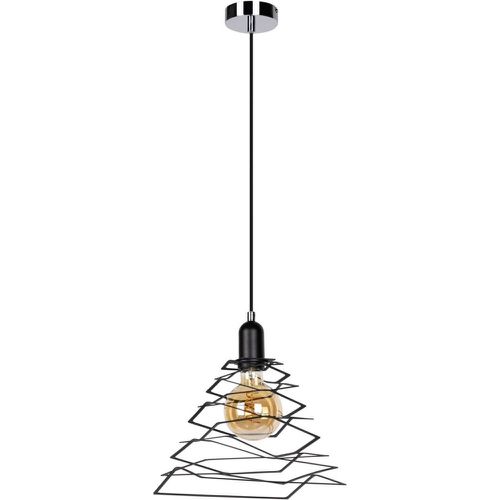 Komet Lampe Suspendue 60W Métal Chromé Câble PVC - Britop Lighting - Modalova