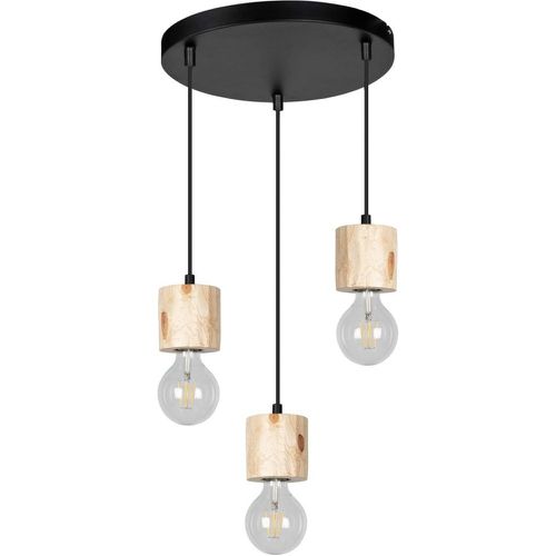 Pino Lampe Suspendue Pin Naturel Métal Câble PVC - Britop Lighting - Modalova