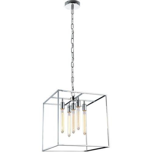 Telaio Lampe Suspendue Métal Chromé Verre - Britop Lighting - Modalova