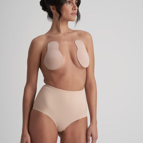 Cache tétons adhésifs remonte-seins Beige - Bye Bra - Modalova