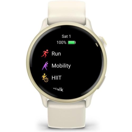 Montre Connectée Vívoactive 6 - 010-02985-01 Bracelet Silicone Ivoire - Garmin - Modalova