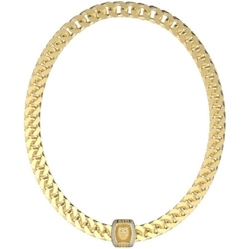 Collier Lion King JUMN05004JWYG Acier - Guess Bijoux - Modalova