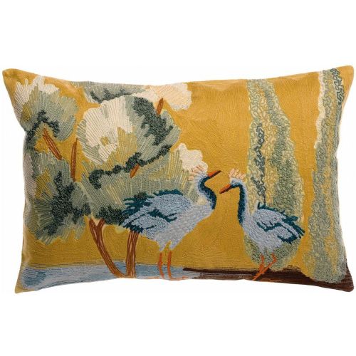 Coussin brodé LOLA Multicolore - Maison Vivaraise - Modalova