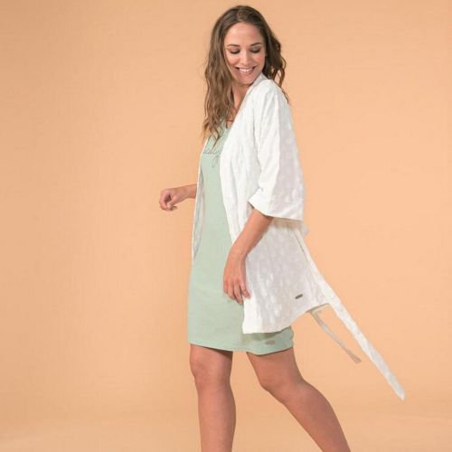 Veste Femme Ecru - Dodo Homewear - Modalova