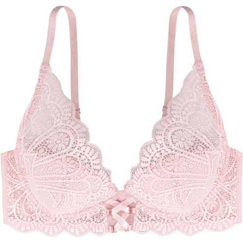Soutien-gorge plongeant armatures Rose - Dorina - Modalova
