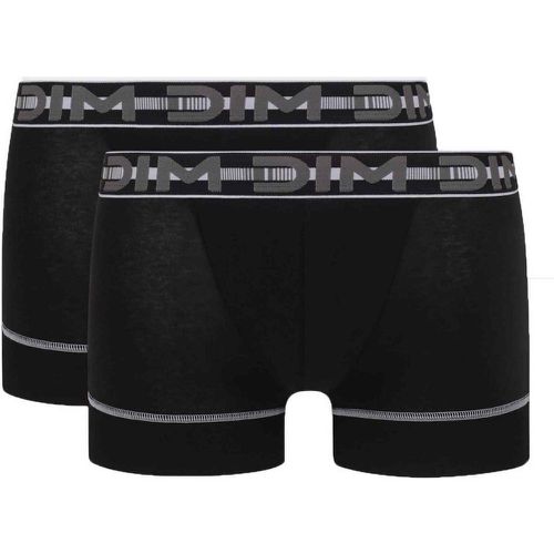 Lot de 2 Boxers - 3D FLEX STAY AND FIT X2 en coton - Dim Homme - Modalova