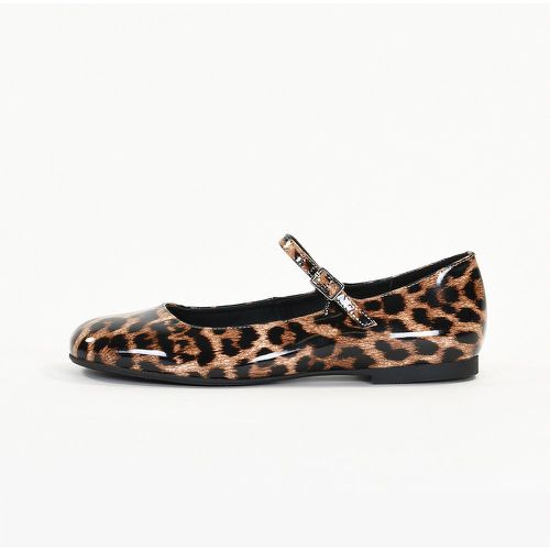 Ballerines en Cuir LAELIA Leopard - Emilie Karston - Modalova