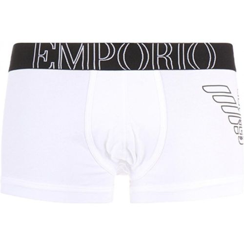 BOXER EAGLE CEINTURE ELASTIQUEE ET CONTRASTEE - Emporio Armani Underwear - Modalova