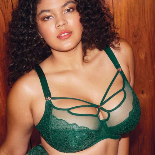 Soutien-gorge emboitant vert foncé - Elomi - Modalova