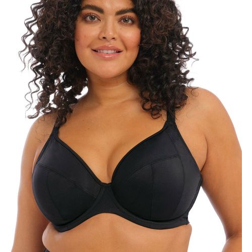 Haut de maillot de bain plongeant à armatures - Noir ESSENTIALS - Elomi bain - Modalova