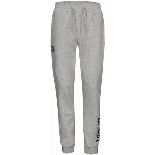 Pantalon gris en coton - Everlast - Modalova