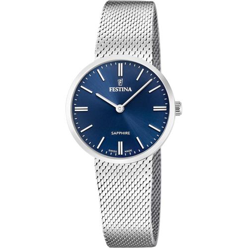 Montre Grace - F20075-3 Bracelet Acier Argent - Festina Swiss Made - Modalova