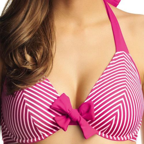Haut de maillot de bain tour de cou à armatures Rose - Tootsie - Freya maillot - Modalova