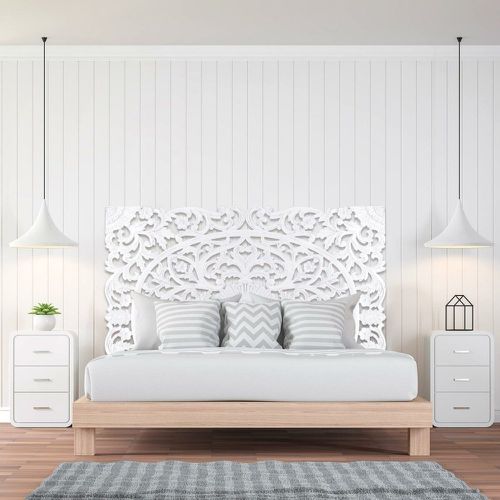 Tête de lit Flora 180cm Bois Blanc - 3S. x Home - Modalova