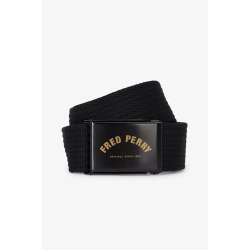 Ceinture à sangle Fred Perry Noire - Fred Perry - Modalova