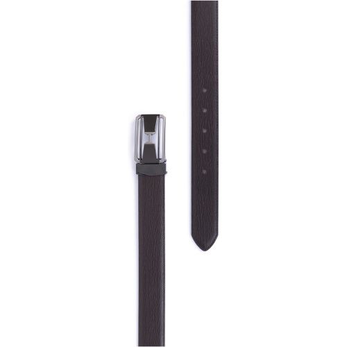 Ceinture ajustable - Croûte de cuir de vachette Carl - Hexagona - Modalova