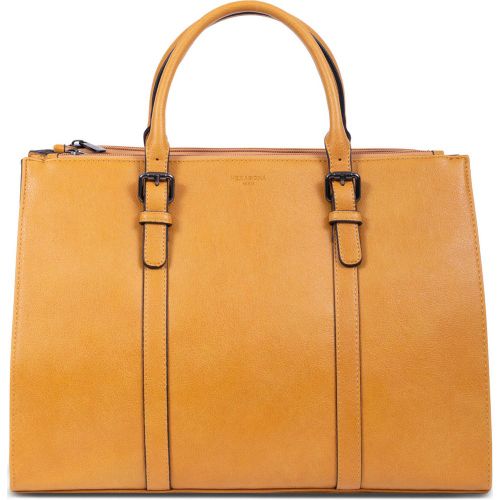 Sac porté main 2 poignées - A4 - Moutarde - Gracieuse - Hexagona - Modalova