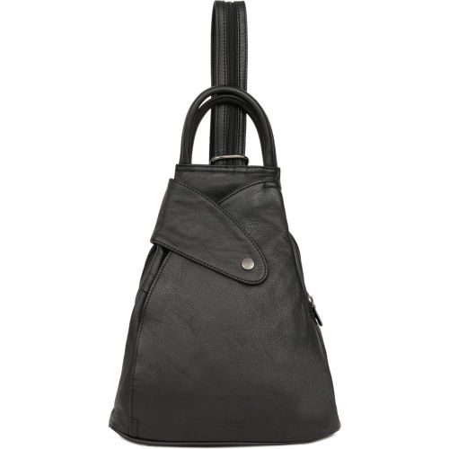 Sac transformable - Cuir de vachette Gia - Hexagona - Modalova