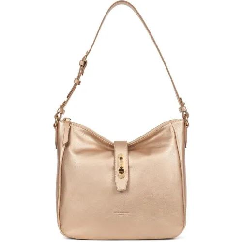 Besace ANDREA Doré en cuir Wren - Hexagona - Modalova