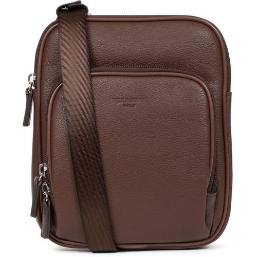 Sacoche Cuir CONFORT Chocolat June - Hexagona - Modalova