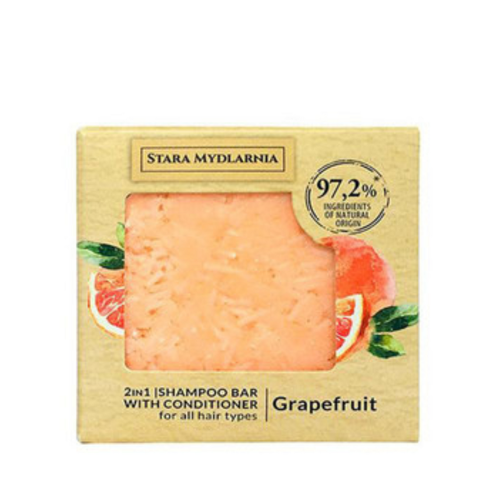 Shampoing solide avec packaging en carton GRAPEFRUIT - Bodymania - Modalova